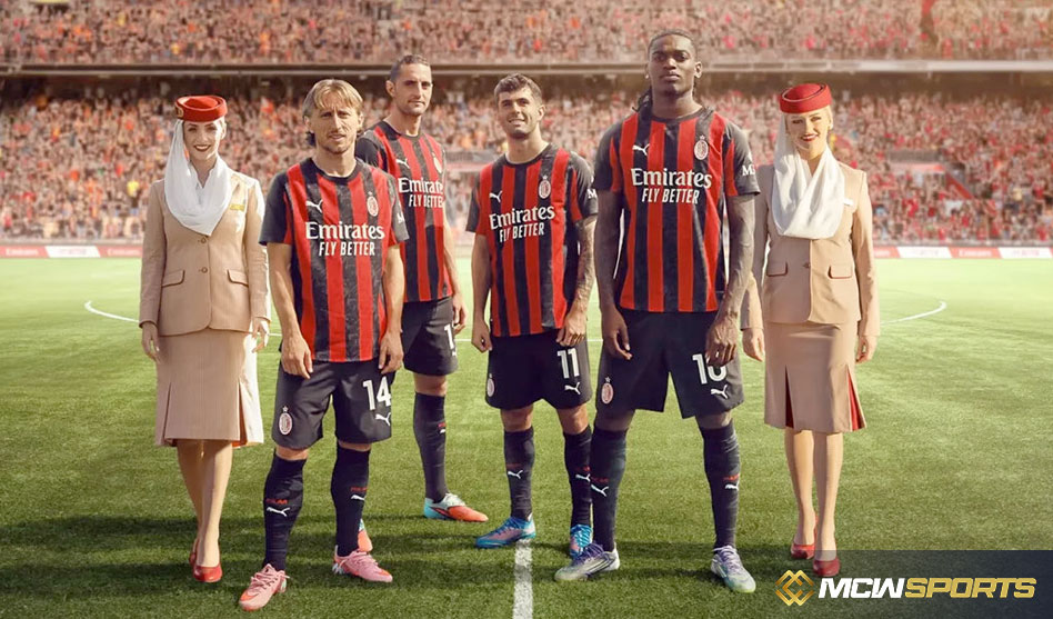 AC 밀란, 에미레이트와 1억 유로 초대형 재계약… 퓰리식 부상으로 비상