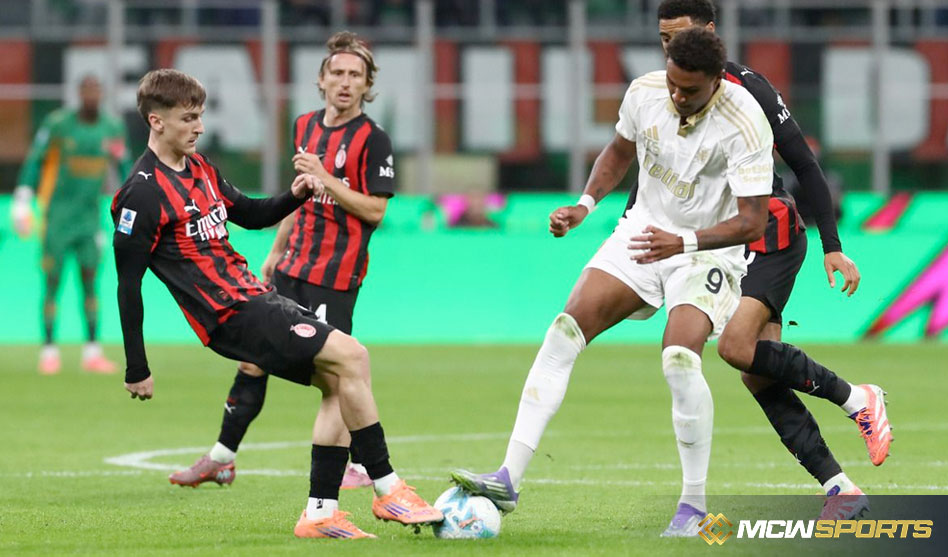 AC 밀란, 피사와 2-2 무승부… 아테카메극장골로간신히승점 1점